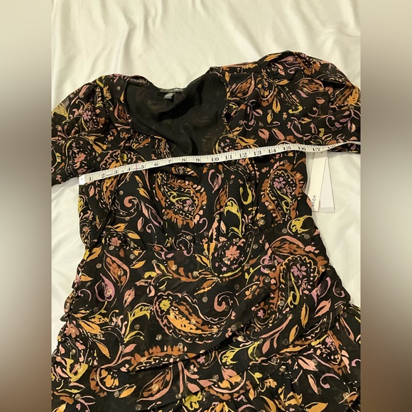 Aqua NWT Mini dress in Size Large - metallic accents - Bloomingdale’s exclusive - Picture 9 of 10